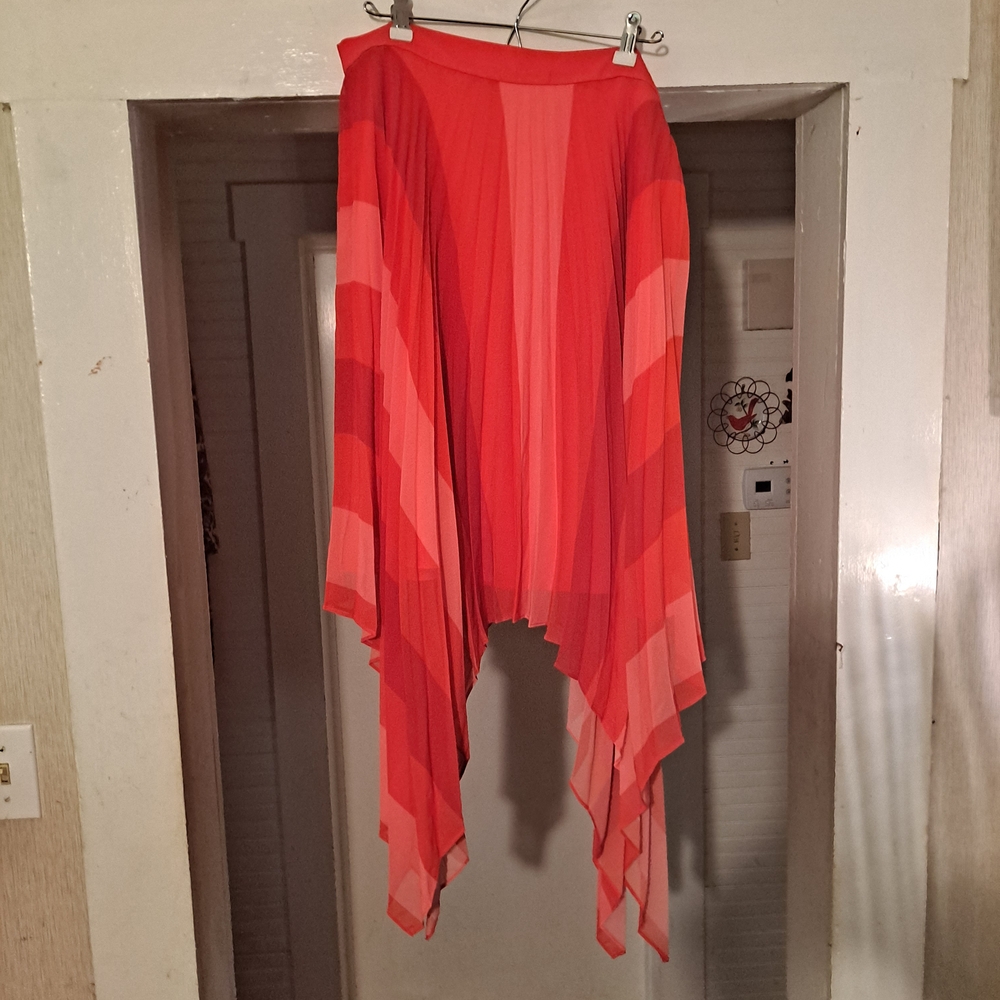 Lover Elegant Coral Maxi Skirt